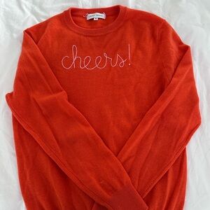 Lingua Franca Custom Cheers Sweater